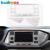 For Volkswagen VW T-cross Tcross 2018      Steel Car Navigation GPS Panel Cover Trim  Interior Accessories