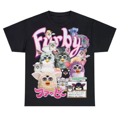 Furby Doll Toy Graphic Tee Unisex Short Sleeve Shirt S-5XL Unisex T-Shirt