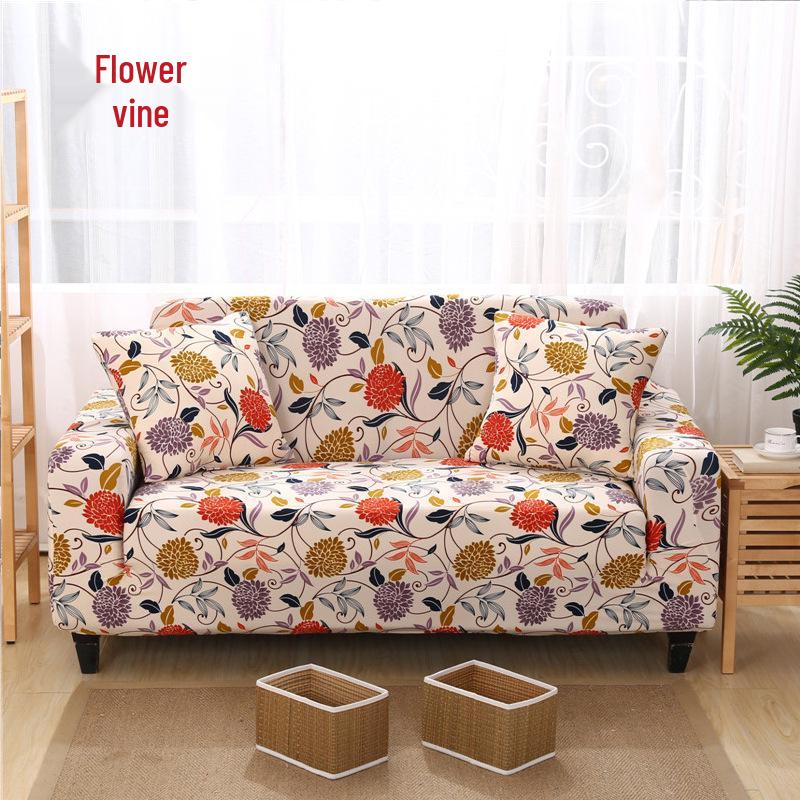 Universal Stretch Non-Slip Sofa Cover, Full Coverage & Dustproof for All Seasons
