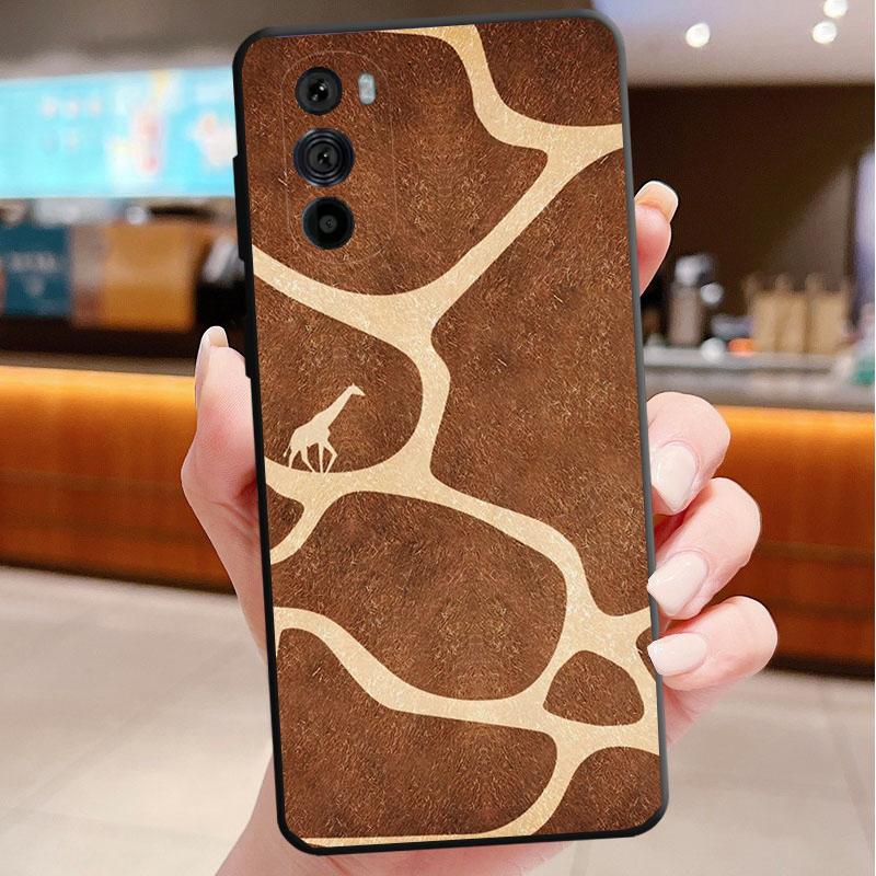 Telefoonhoesje Voor Motorola Edge 50 40 Pro 60 50 40 30 Ultra Neo Fusion Moto G85 G72 G53 G54 G84 G13 G32 Giraffe Anime