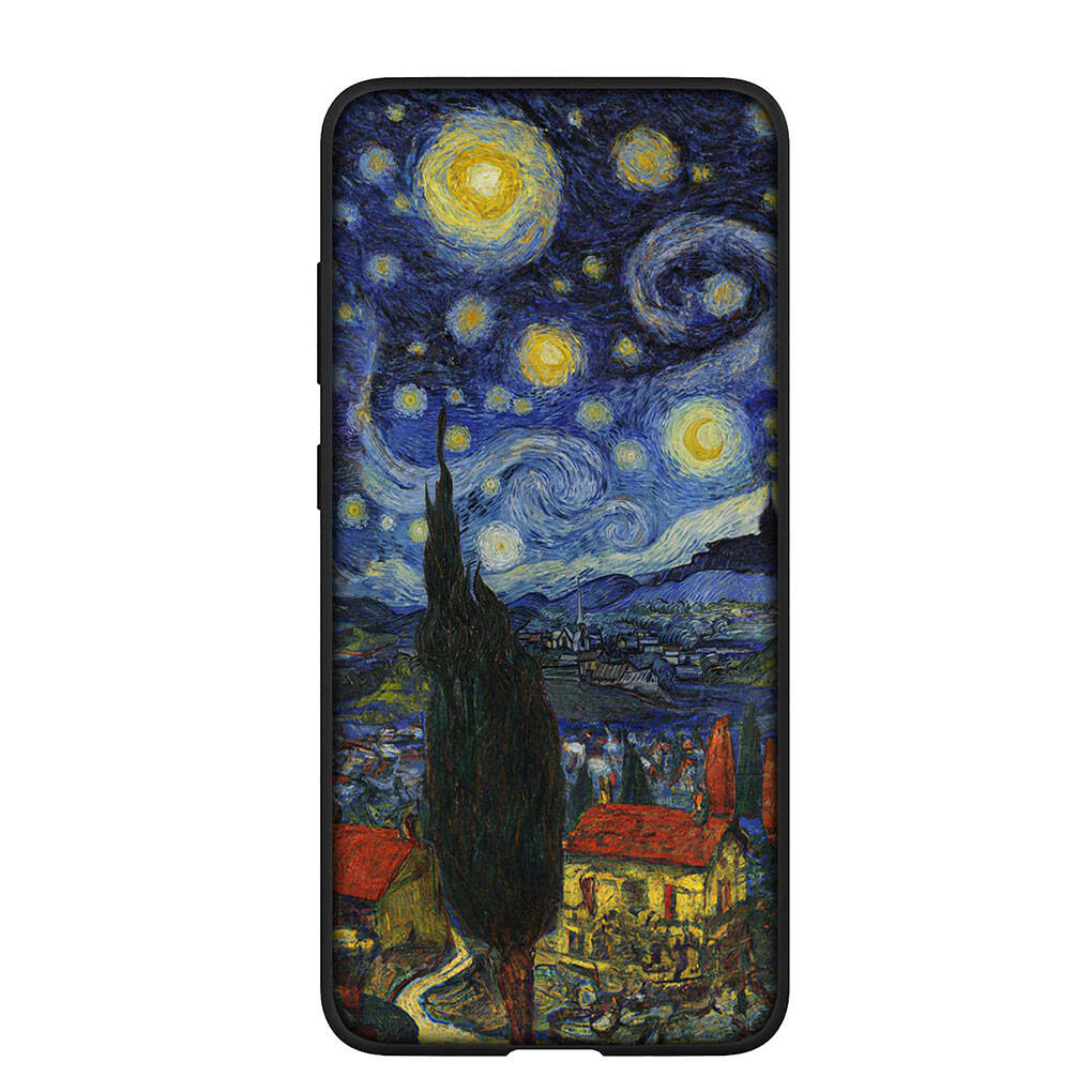 Phone Case for iPhone 17 16 15 Xiaomi Poco F8 F7 X7 X6 M8 C85 C75 C71 Redmi Note 14 13 12 11 Pro Max A4 14C 13C 15C Print Van Gogh Starry Night Cover
