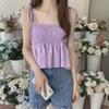 French Blue Summer Camisole: Slim, Sweet Seaside Style for Women - Wear As Inner or Outer Layer.