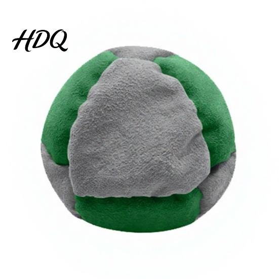 Compact Foot Bags Sandbags Bags Well Balanced Soft Plush Fabric Juggling Balls for Throwing Stress Relief Toy Beginners Indoor Outdoor Lawn