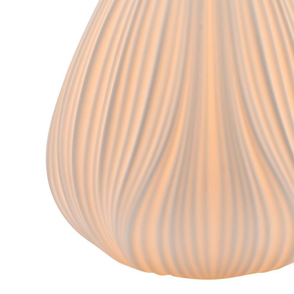 Hestia White Flower Bud Table Lamp