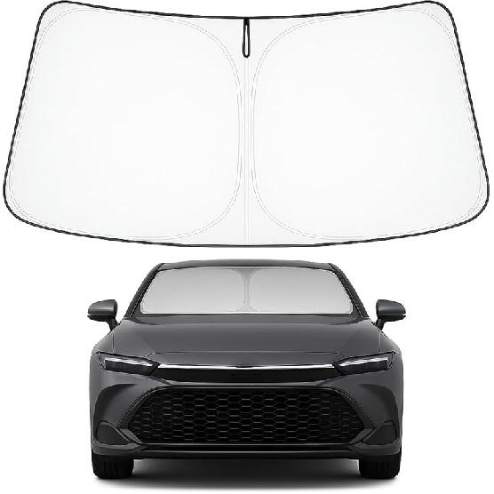 Proadsy 2025 Upgrade Front Windshield Sun Shade Foldable RAV4 Sunshade Protector Fit -2025 RAV-4 SUV Crossover, TRD Off-Road, LE XLE Premium Limited