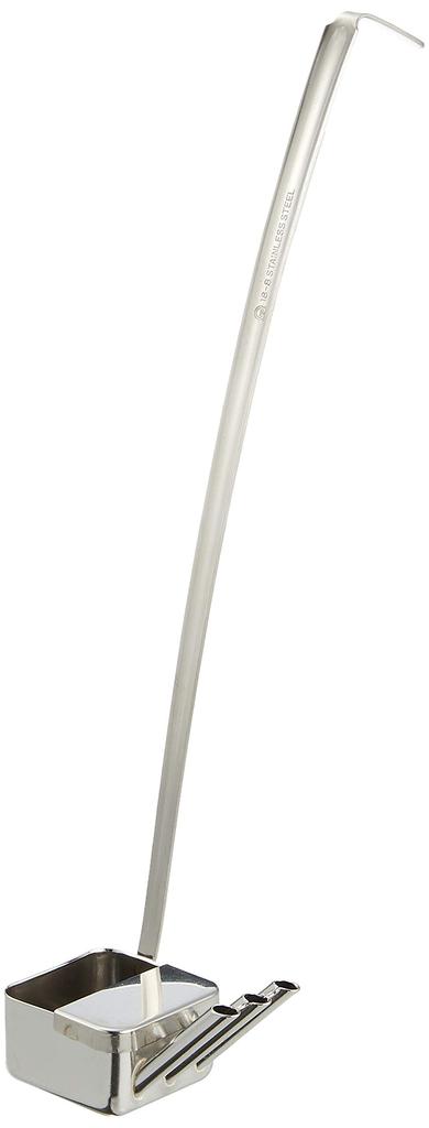 Endo Shoji New Eel Sauce Stainless Made in BUN06 Commercial-Grade Kettle, 18-8 Steel, Japan,