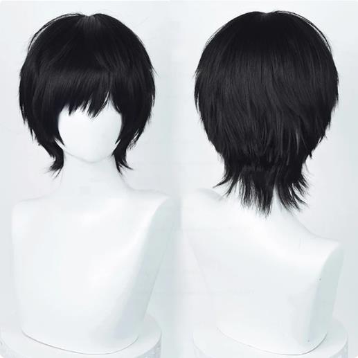 Hoge Kwaliteit Anime Chainsaw Man Cosplay Pruiken Reze Angel Devil Quanxi Makima Power Hayakawa Aki Denji Hittebestendig Haar Pruik 1pc black
