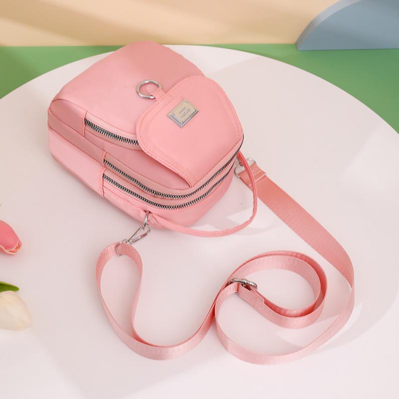 Women's Small Bag New Fashion Casual Candy Color Shoulder Crossbody Bag Simple Korean Version Handheld Phone Bag