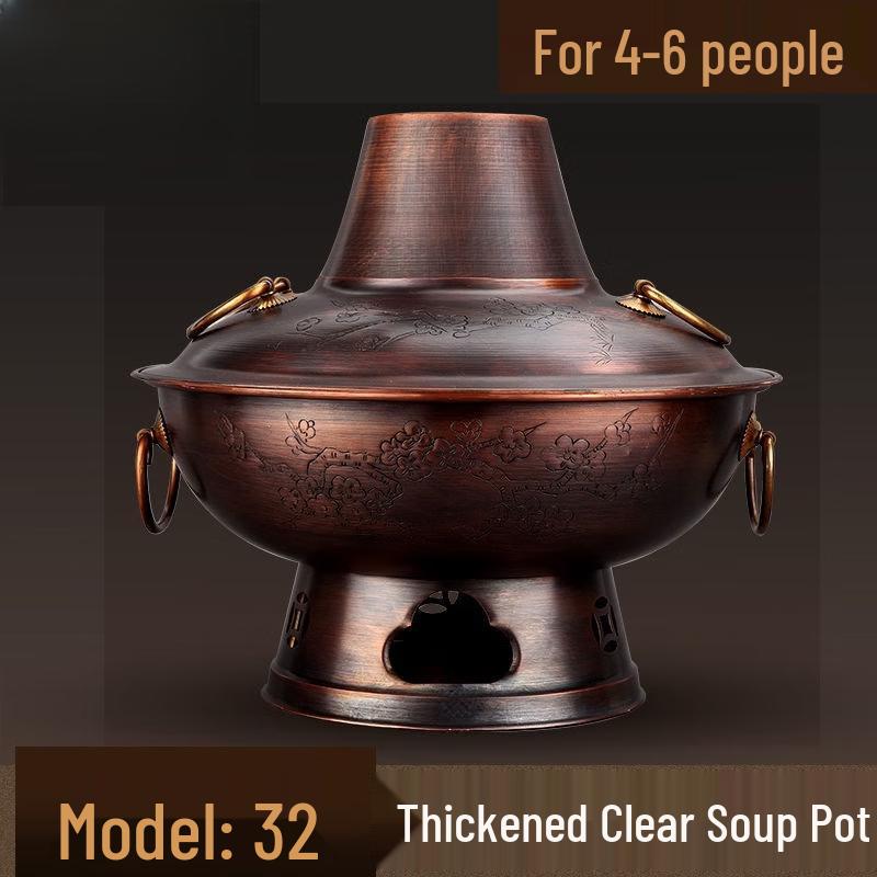 

Традиционный медный горшок для шабу-шабу