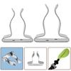 Boat Hook Support Boat Hook Spring Clamp Stainless Steel Bracket Clip