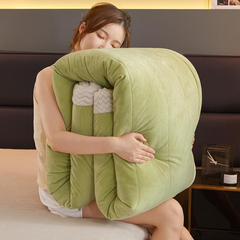 Autumn & Winter Quilt Lamb's Wool Quilt Thickened Soft Warm Blanket for Dormitory Bedding Keep Warm Bed Blankets Camping Double