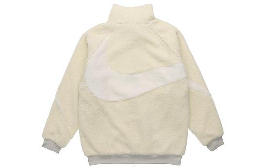 Nike Big Swoosh Reversible Boa Jacket Asia Sizing BQ6546-070