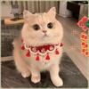 New Year Neckwear: Pet Gaiter & Scarf for Cats & Dogs - Festive Knit Collar for Chinese New Year