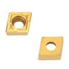 10 Peças CCMT060204 US735 CCMT21.51 Pastilha de Metal Duro Lâmina Cortador de Torno CNC Ferramenta de Torneamento