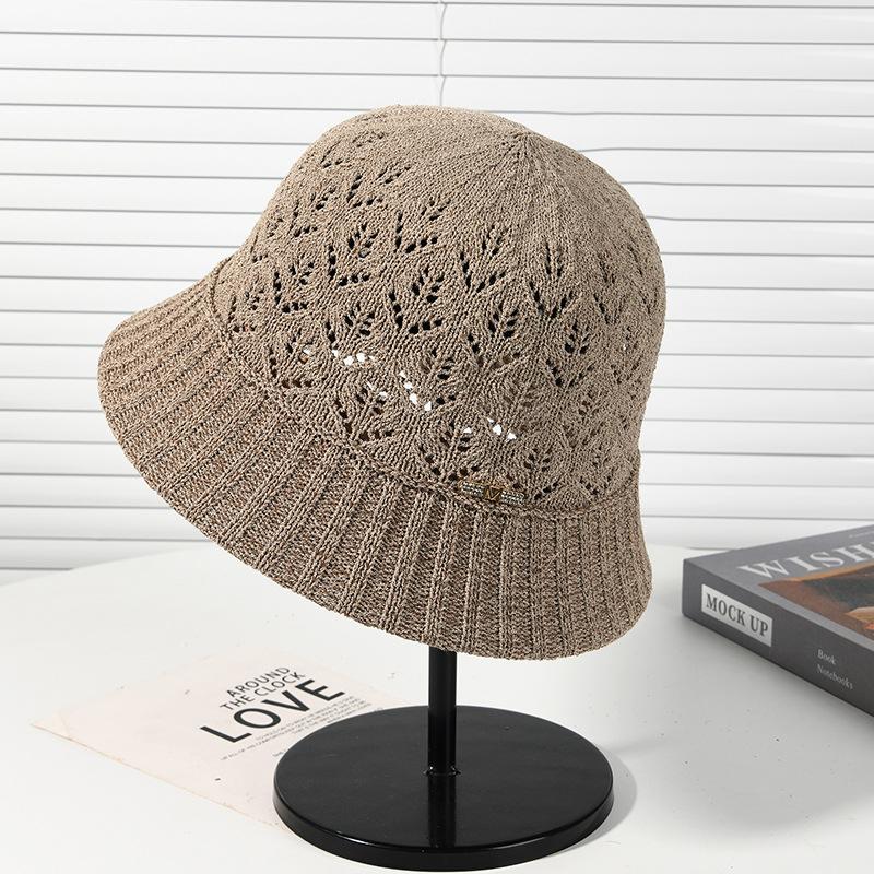 Breathable Hollow Straw Sun Hat for Women, Spring and Summer Outdoor Travel Sun Protection Hat, Korean Style Wide Brim Versatile Beach Hat