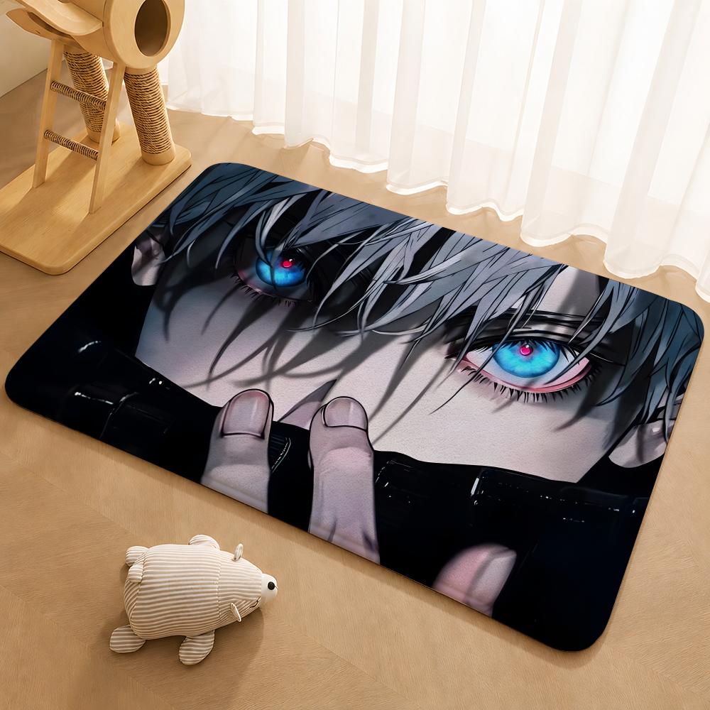 Tokyo Ghoul Floor Mat Floor Mat Soft Flannel Non-Slip Door  Rug for Living Room