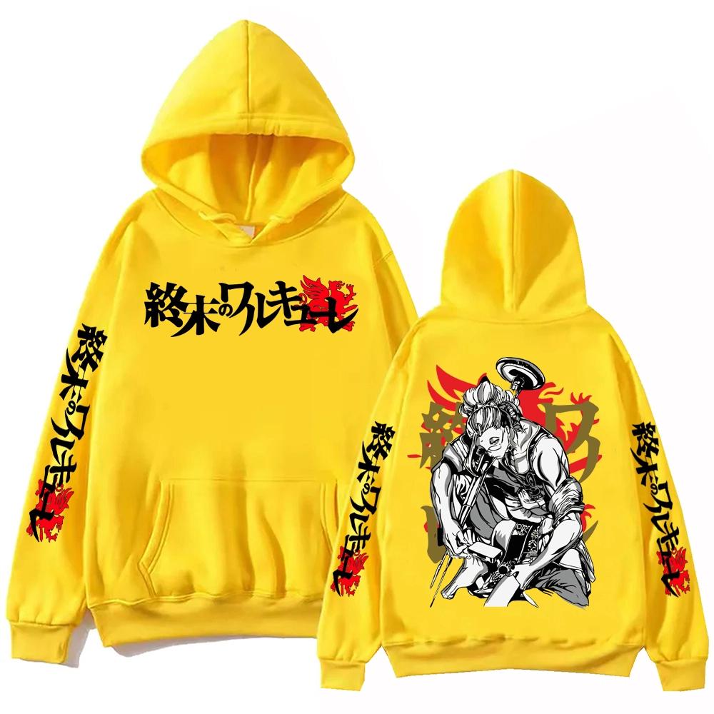 Japanese Anime Printed Hoodie Women Men Casual Loose Harajuku Autumn Winter Pullover Fleece O-Neck Long Sleeve Sweatshirts