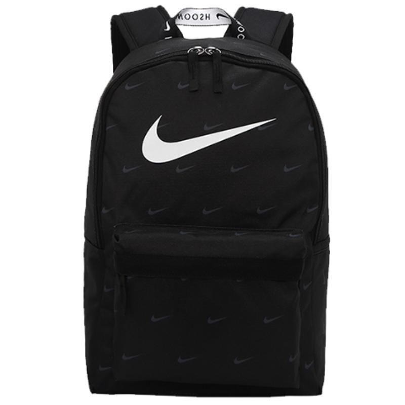 Nike Heritage Fabric Backpack Regular Unisex Black Lightweight Casual DC7344-010