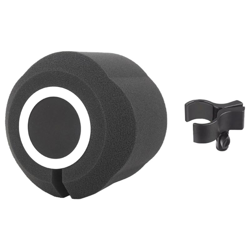 

Small Microphone Isolation Shield Windscreen Cover Enjoy Quality Sound Recording for Streamers and Singers