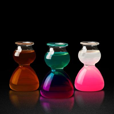 2 Adet 120ml Şeffaf Pelin Bardak Profesyonel Kristal Şarap Bardağı Katmanlı Kabak Koyu Bomba Vermut Kokteyl Bardağı Votka Shot Bardağı