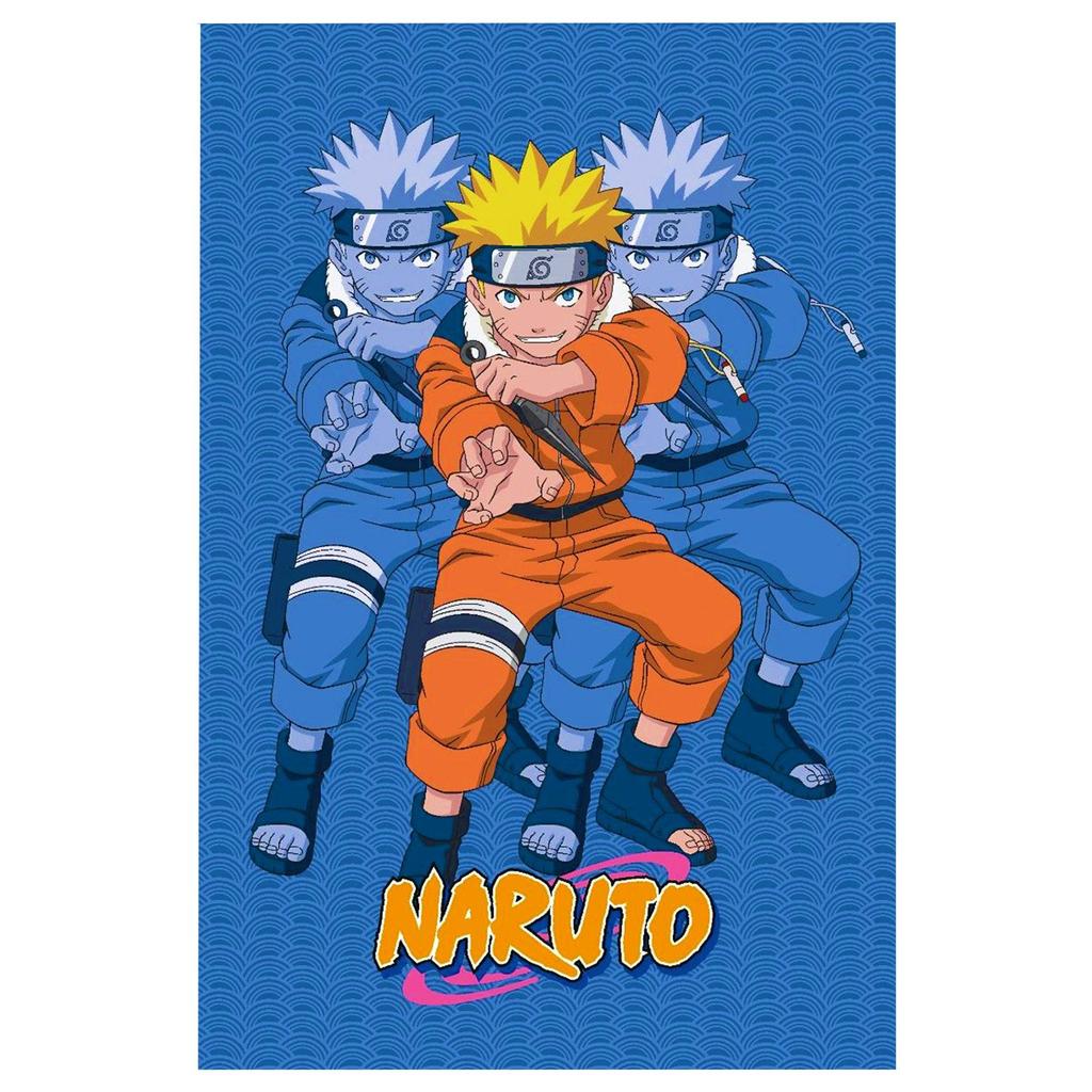 Naruto Fleece Shadow Clones Blanket