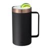 Vacuum Stainless Enjoyable Smooth Drink Tumbler, 500ml, Black, Insulated, Double-Walled, Steel,