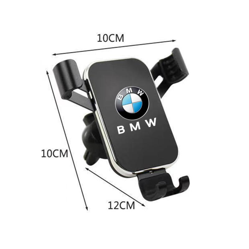 BBJC8 Auto Universal Phone Holder Air Vent Clip Mobile Support For BMW M Power Performance Mini x5 x3 g20 g30 f20 e87 e92 Accessories