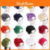 Elegante Turbante/Foulard per Capelli con Grande Fiore per un Comfort Stilistico