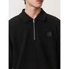 GXG Men's Textured Half-Zip Polo Sweatshirt