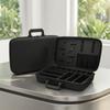 Hairstyling Tool Case HardSided Storage Bag with Dividers Padded for