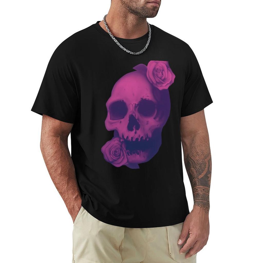 Skullsroses Tshirt Soft Lightweight Cotton Tshirt