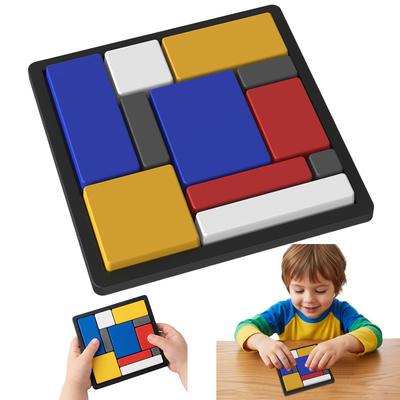 Educational Logical Thinking Training Puzzle Toys Kids & Adults 88 Challenges 4 Difficulty Levels Logic Puzzle Brain Teaser Game
