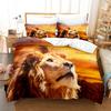Animal Lion Bedding Sets 3D Tropical Printed Exquisite Bed Supplies Set Duvet Cover Bedding Set No Filler Birthday Gift For Boys