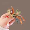 Sunward Growth Sunflower Brooch: Elegant Women's Corsage Pin for College Entrance Suits
