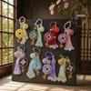 Chinese Style DIY Tassel Pendant Kit: Copper Coin, Fringe, Woven Bag Charm, Keychain