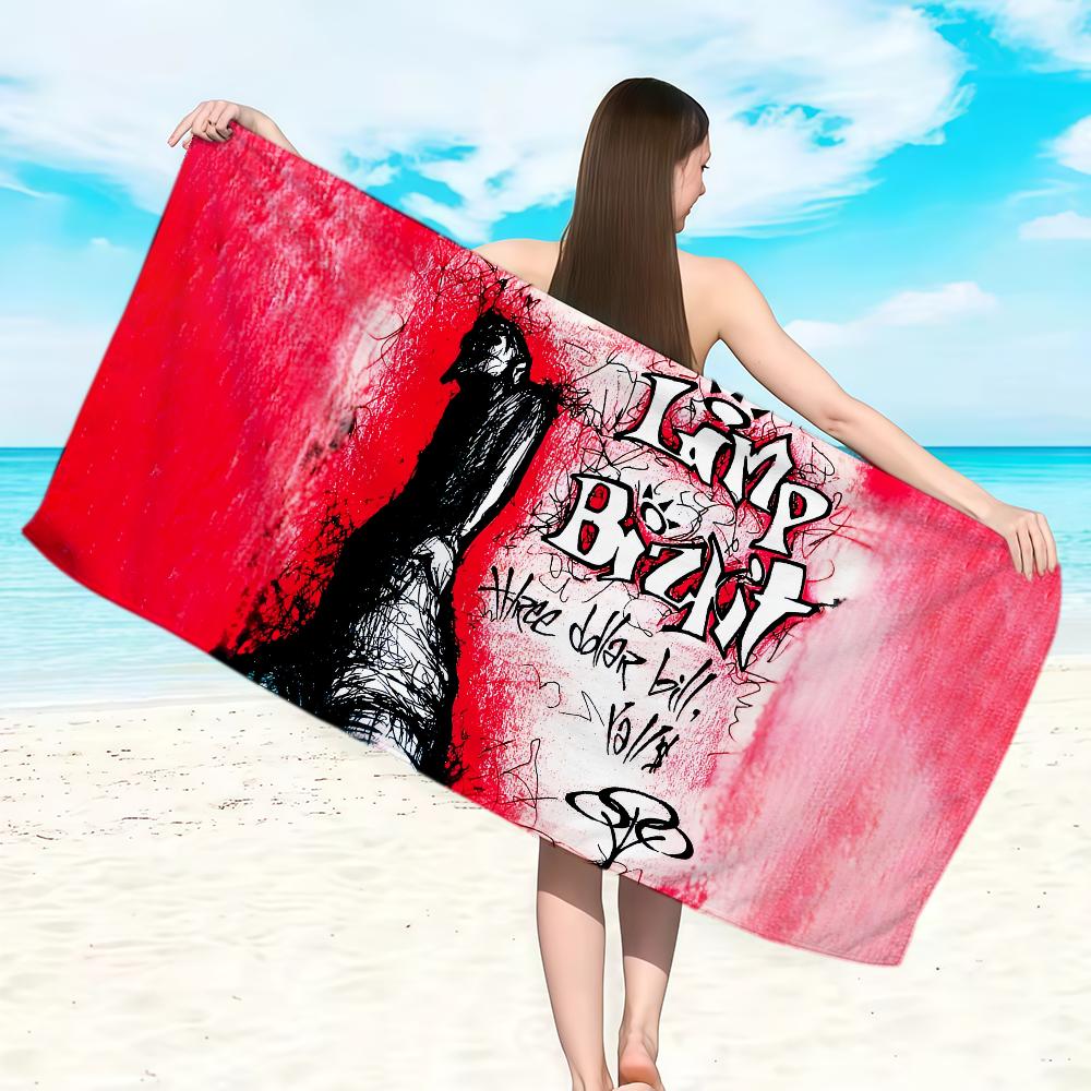 Band L-Limp Bizkit Towel Soft Lightweight Anti-Sand Large Beach Towel Quick-Drying Bath Sports Family