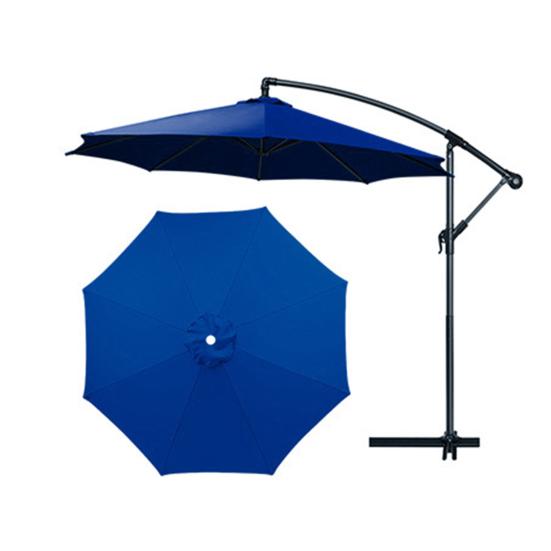 Umbrella Replacement Canopy UV Protection Outdoor Garden Patio Backyard Parasol Market Table Top Umbrella Replacement Fabric Cloth Cover