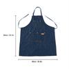 Hair Hairstyle Styling Tool Accessories Unisex Hanging Neck Hotel Restaurant Cafe Barber Shop Bakery Waiter Denim Apron