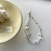 Stylish Floral Pearl Beaded Phone Lanyard for Women – Light Luxury, High-End Feel, Anti-Lost Chain