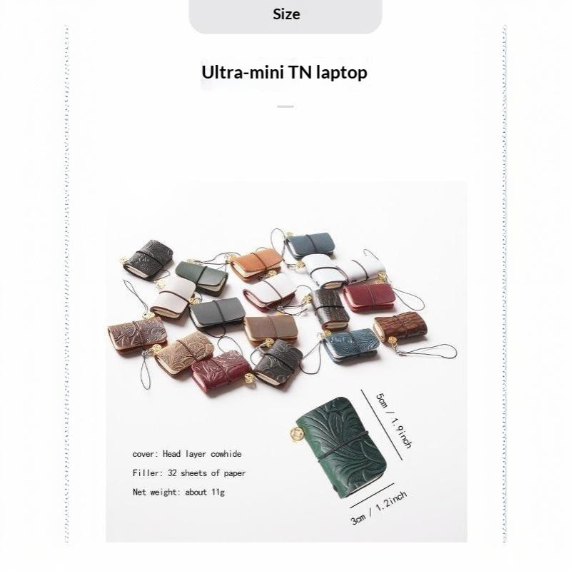 Cute 32 Sheets Mini Notebook Sketchbook Handbook Ultra-Small Pocketbook Tiny Loose-Leaf Notepad Daily Planner