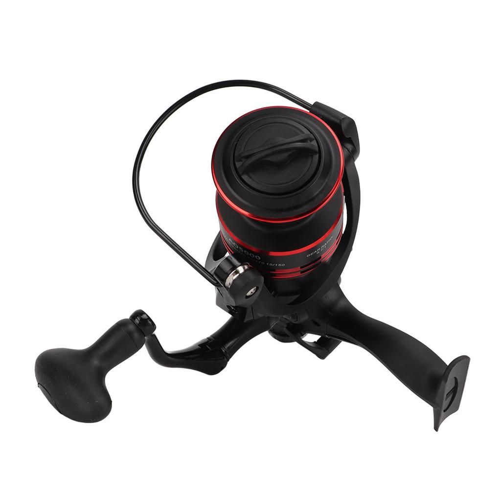 Spinning Reel Front Rear Dual Drag Knob Fishing Drag Reel 9+1BB 4.7:1 Metal Wire Cup for Reservoir Carp Fishing(AO5000 )