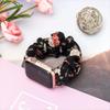 Scrunchie Band voor Apple watch band 44mm 40mm 42mm 38mm ultra 49mm Elastische Nylon Solo Loop armband iwatch 3 4 6 7 8 45 mm 41mm