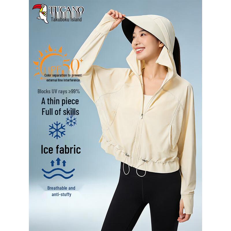 Tucano Women s 2026 Summer Ice Silk UPF50+ Sun Protection Jacket S