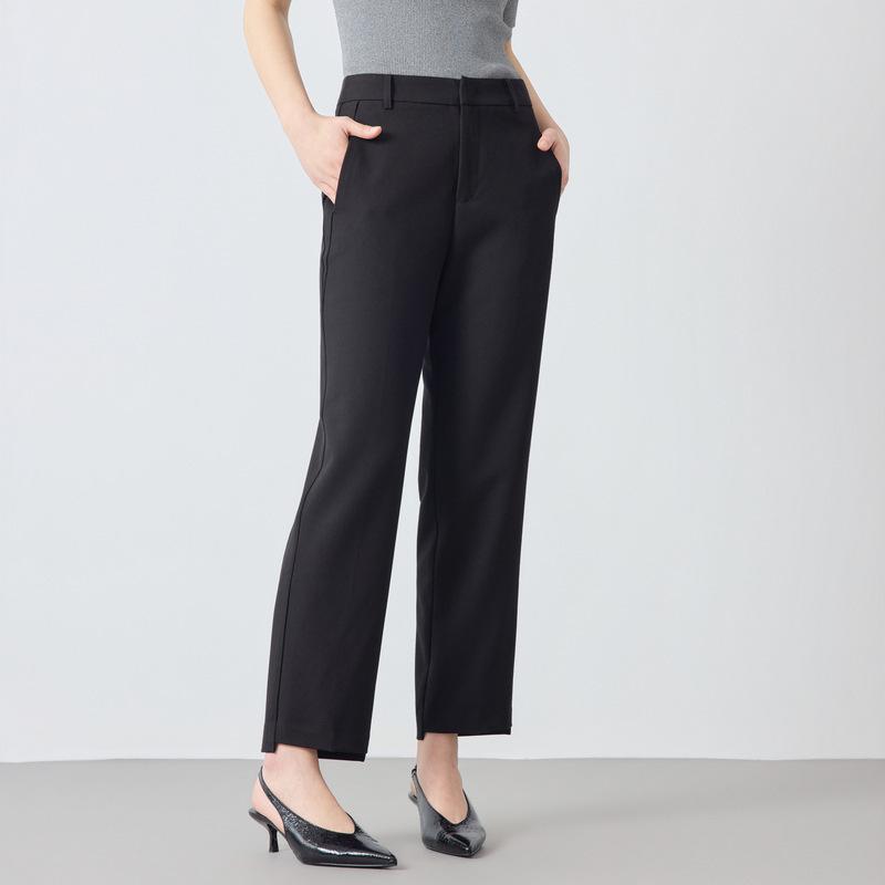 

2026 Spring Women s Suit Pants: Elegant Nine-Point Cigarette Style Medium