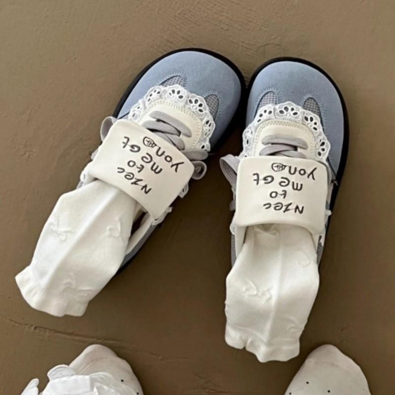 Fashion 2025 Dopamine Puff Sneakers Women Retro Sporty Casual Platform Shoes Colorful Comfortable Student Versatile Training Sneakers