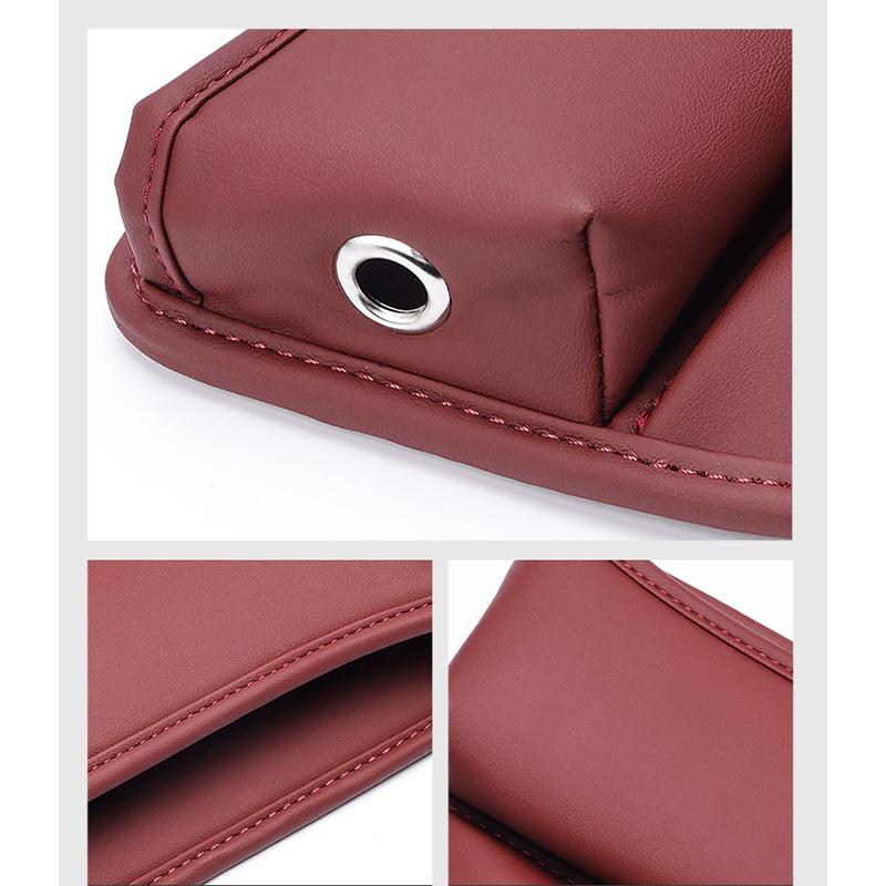Car Seat Side Gap Filler Storage Box Wallet Key Card Cup Phone Sundries Multipurpose Organizer Pocket Direct Install Accessories