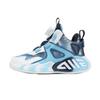 Boys' sneakers spring and summer new breathable single net children's basketball shoes medium and old children's trend wear-resistant shock-abso