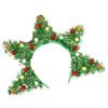 Colorful Ball Christmas Tree Headband Festival Decoration Xmas Hairband  Happy New Year