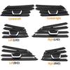 Dashboard Front Air Conditioner Ac Vent Outlet Grille Repair Kit for BMW 7 Series G11 G12 2016 2017 2018 2019 2020 730 740 750(Central-Left)