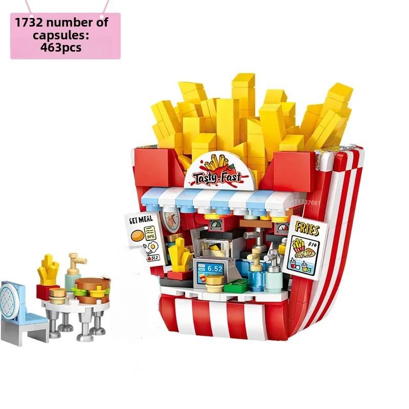 

Единорог складной магазин пустыни строительные блоки собранные уличные игрушки торт фри магазин кирпичи игрушки для детей подарок